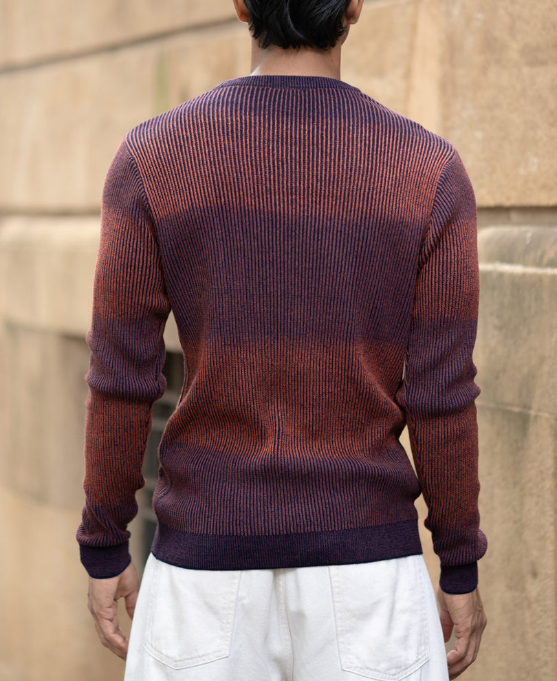 Multicolour Knitted T-Shirt 100% Cotton