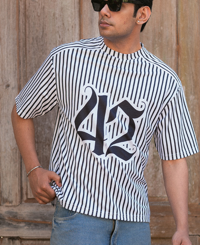 Black & White Stripe T-Shirt