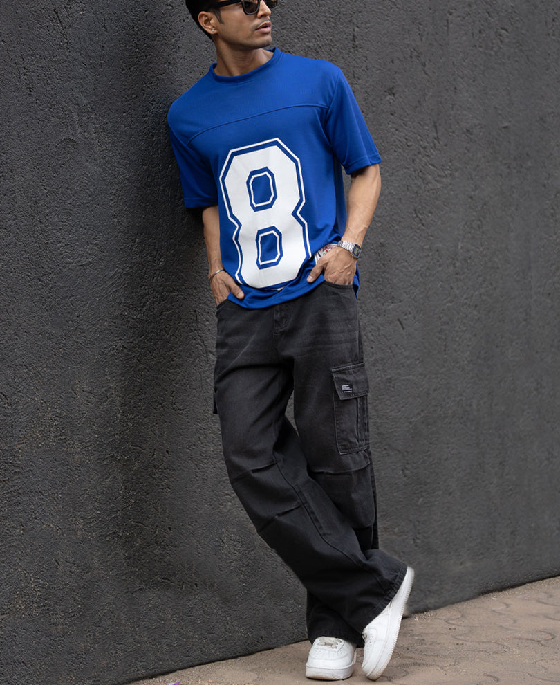 Royal Printed Jersey T-Shirt