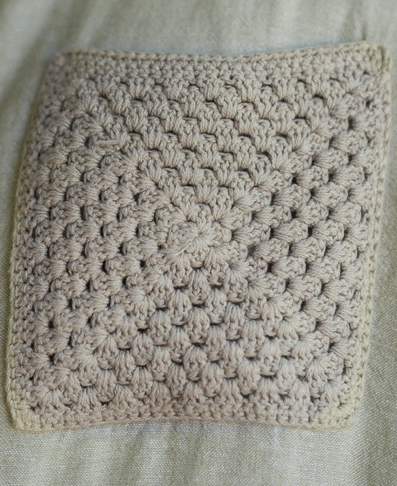 Sage Linen Blend Crochet Shirt